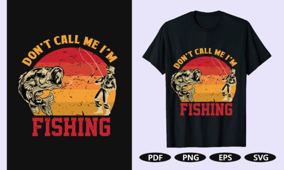 Catch the Perfect Vibe: Fishing Graphic T-Shirt Design
