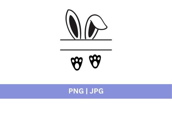 Easter Graphic Monogram: A Delicate Touch for Spring Projects
