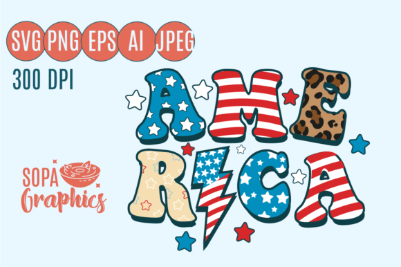 Get Groovy This 4th of July with Retro Clip Art