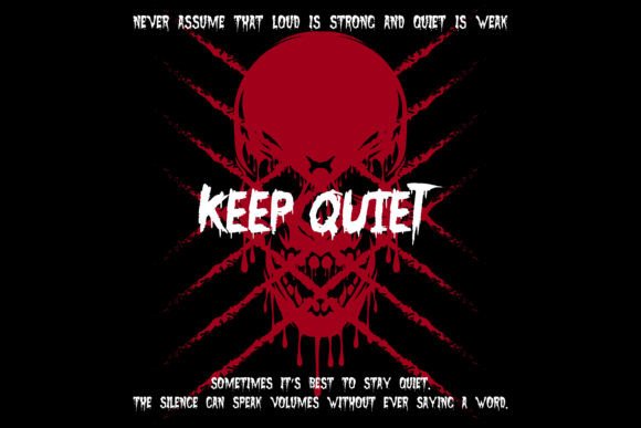 Keep Quiet Streetwear Graphic Design: Beyond the T-Shirt