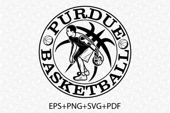 Purdue Basketball Graphic T-shirt: A Dynamic Design Asset