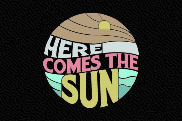 Summer Groovy Style Graphic: Infusing Vintage Vibe Into Modern Design