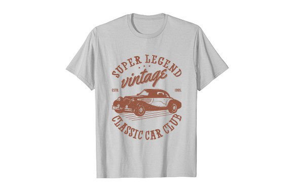 Timeless Style: The Vintage Classic Car T-shirt Graphic